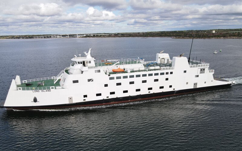 Long Island passenger cars ferry